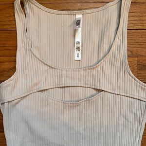 Victorias Secret Ribbed Athletic Tank Top